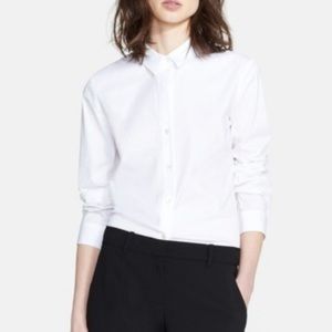 Theory Larissa Blouse in Yellow